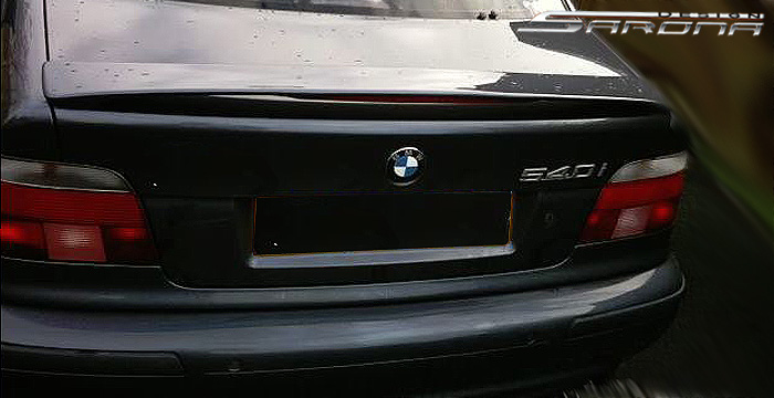 Custom BMW 5 Series Trunk Wing  Sedan (1997 - 2003) - $199.00 (Manufacturer Sarona, Part #BM-017-TW)